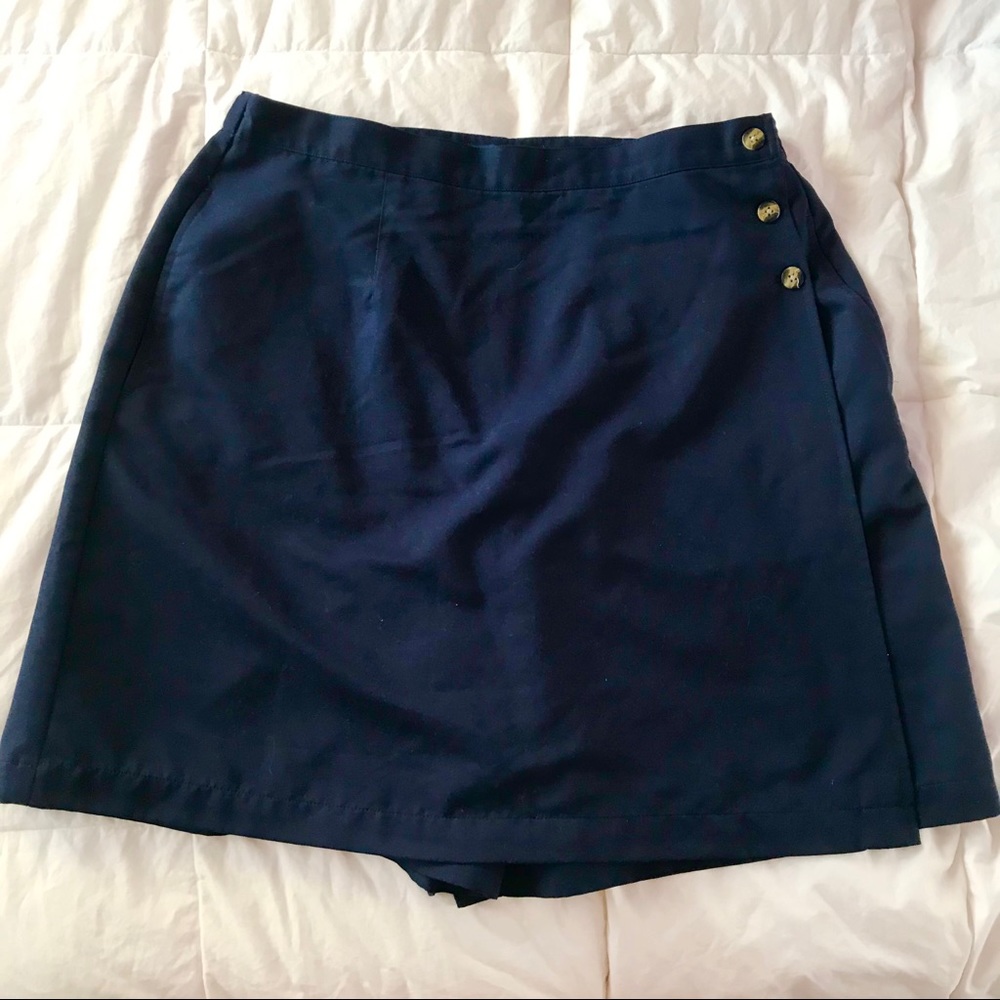 Navy blue Karen Scott Skort
